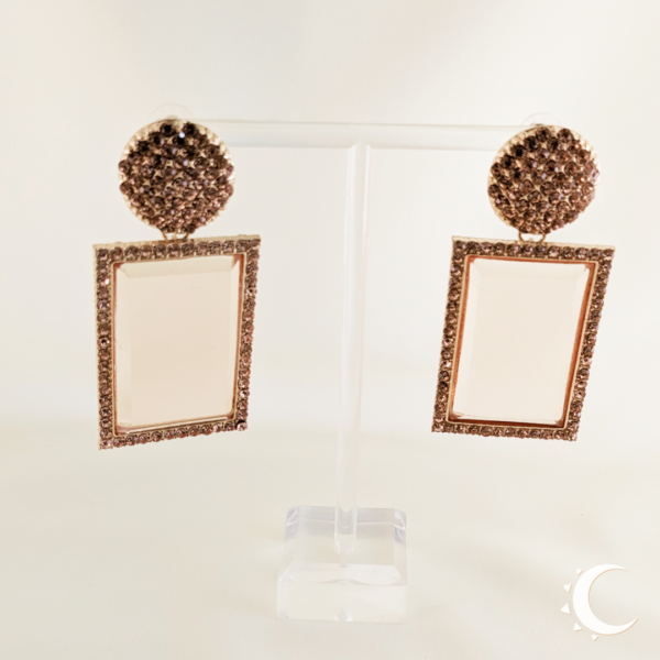 Rhinestone Crystal Party Wear Rose - Image 5