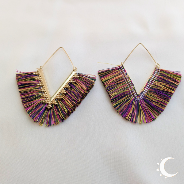 Multicolor Rhombus Tassel - Image 3