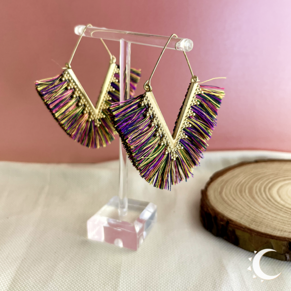 Multicolor Rhombus Tassel - Image 2
