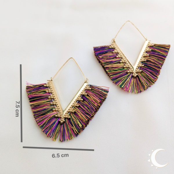 Multicolor Rhombus Tassel - Image 7