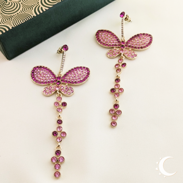 Pink Crystal Butterfly - Image 5
